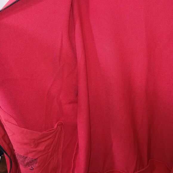 Men's Puma Red Black Full Zip Track Jacket Size 3XL Fall Spring Everyday Comfort - Picture 12 of 16